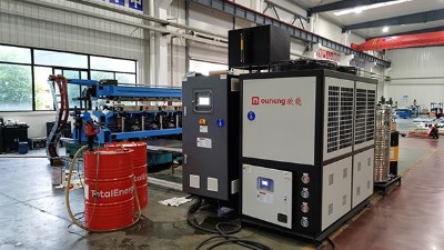 直升机机翼模压成型模温机冷水机案例